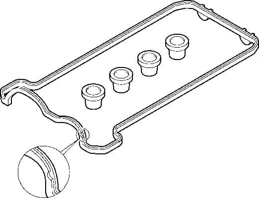 Gasket valve cover 475.840