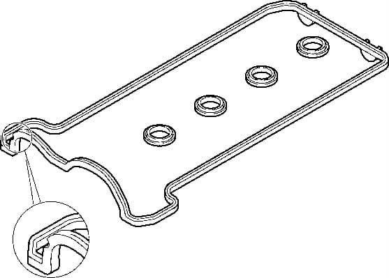 Gasket valve cover 475.850