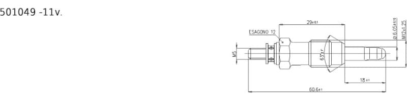Glow plug ECO 501049