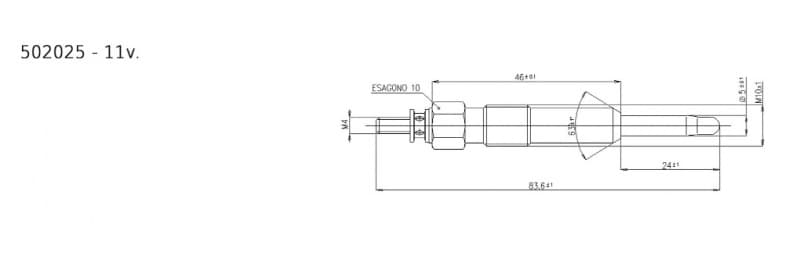 Glow plug ECO 502025
