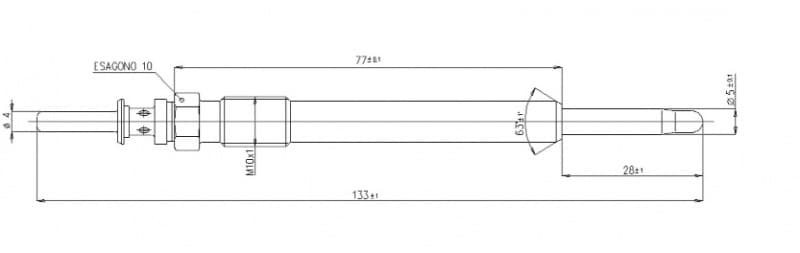 Glow plug ECO 502042