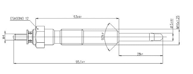 Glow plug ECO 502095