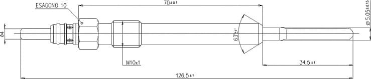 Glow plug ECO 502102