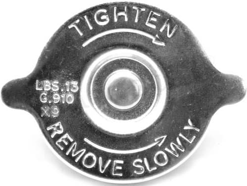 Cap, radiator RC0052