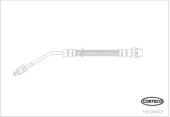 Brake Hose 19036601