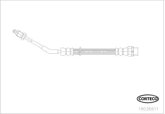 Brake Hose 19036611