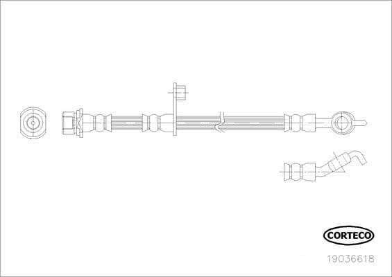 Brake Hose 19036618