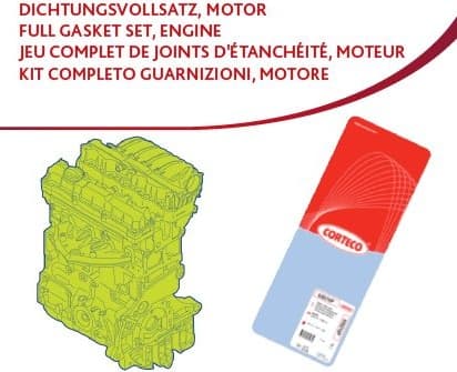 Full Gasket Set, engine 430169P