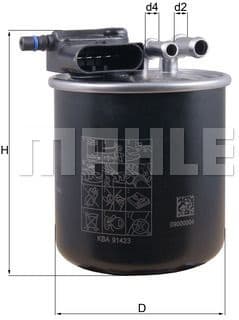 Fuel Filter KL949 - image 4