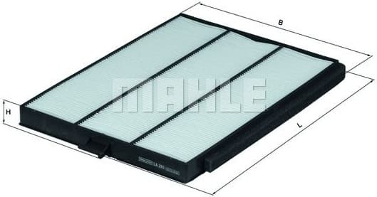 Filter, cabin air LA265