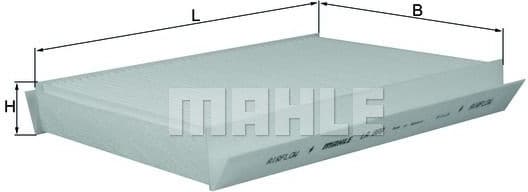 Filter, cabin air LA889