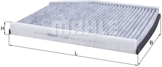 Filter, cabin air LAK1288