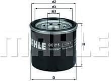 Oil Filter OC215