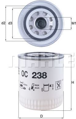 Oil Filter OC238