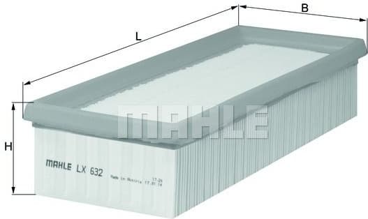 Air Filter LX632 - image 2