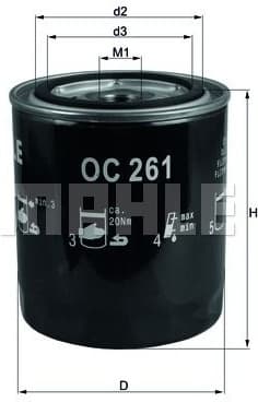 Oil Filter OC261