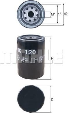 Oil Filter OC120