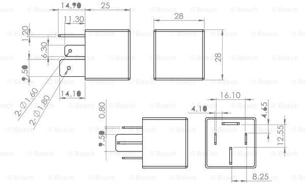 Multifunctional Relay 0986AH0082 - image 5