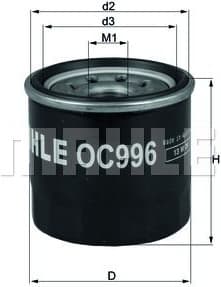 Oil Filter OC996