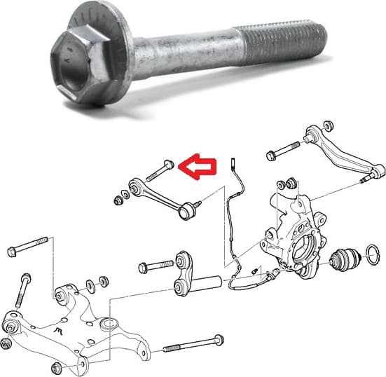 Bolt eccentric 33321095590