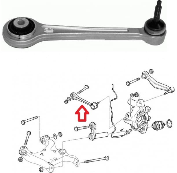 Arm rear suspension 27082 02