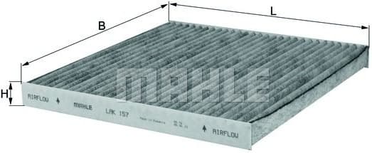 Filter, cabin air LAK157