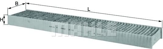 Filter, cabin air LAK242
