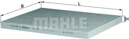 Filter, cabin air LAK64