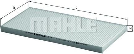 Filter, cabin air LA35