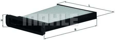 Filter, cabin air LA480