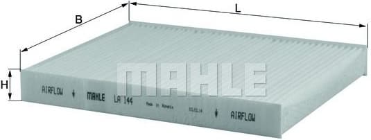 Filter, cabin air LA144