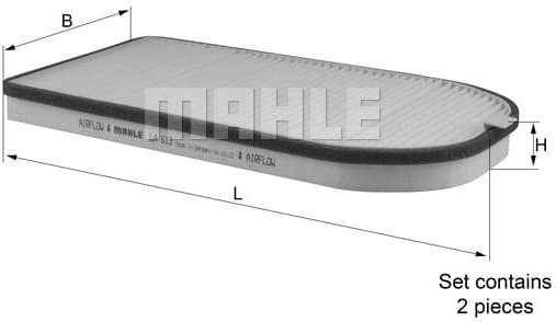 Filter, cabin air LA613/S