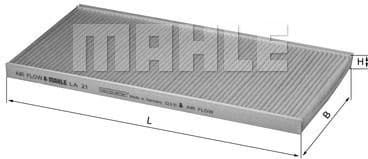 Filter, cabin air LA21