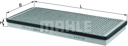 Filter, cabin air LAK83