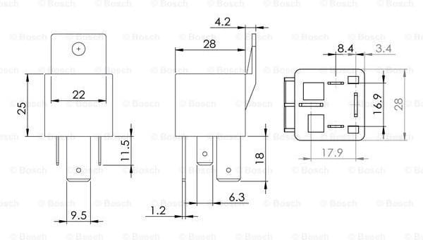 Multifunctional Relay 0986AH0080 - image 5