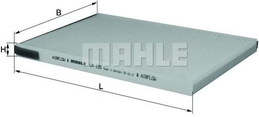 Filter, cabin air LA135