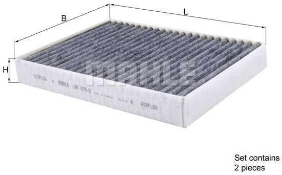 Filter, cabin air LAK675/2/S