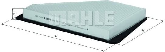 Filter, cabin air LA287