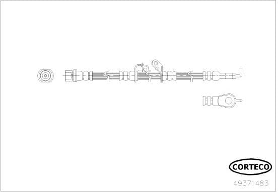 Brake Hose 49371483