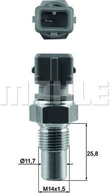 Sensor, coolant temperature BEHR TSE20