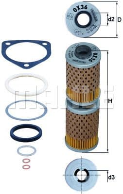 Oil Filter OX36D