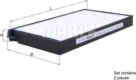Filter, cabin air LA634/S