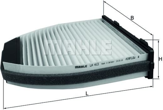 Filter, cabin air LA413