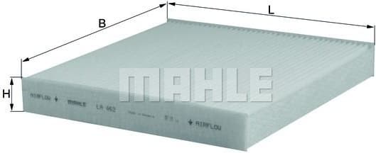 Filter, cabin air LA462