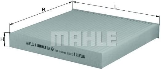 Filter, cabin air LA424
