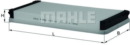 Filter, cabin air LA32/3