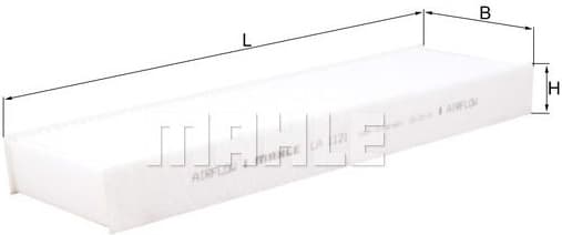 Filter, cabin air LA1121