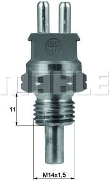 Sensor, coolant temperature BEHR TSE2