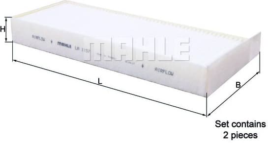 Filter, cabin air LA1157/S