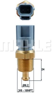 Sensor, coolant temperature BEHR TSE26
